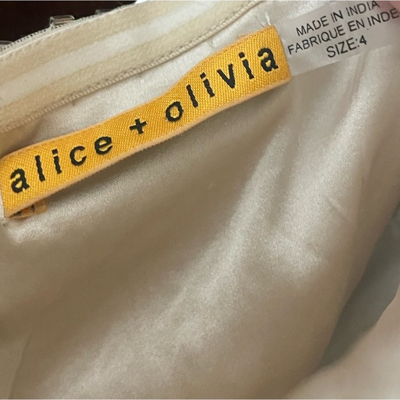 Alice + Olivia Strapless Sparkly Dress - Picture 4 of 8